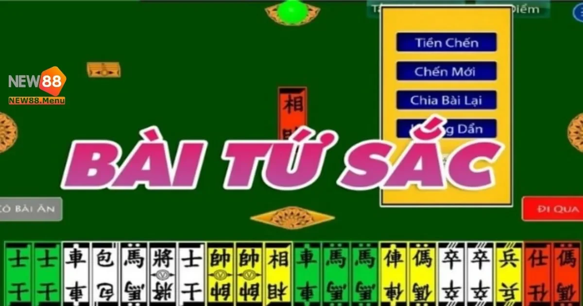 Hướng Dẫn Cách Chơi Bài Tứ Sắc New88 Chi Tiết 2 Hướng dẫn cách chơi bài tứ sắc tại New88